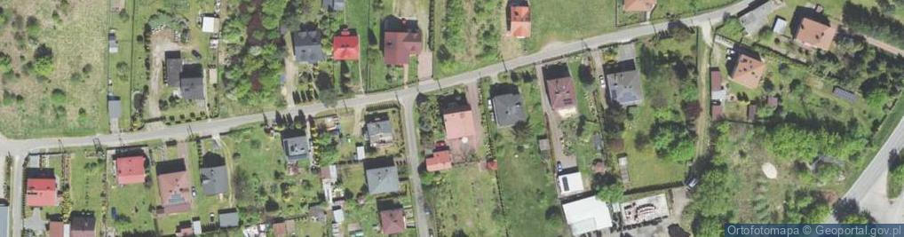 Zdjęcie satelitarne Łazowska ul.