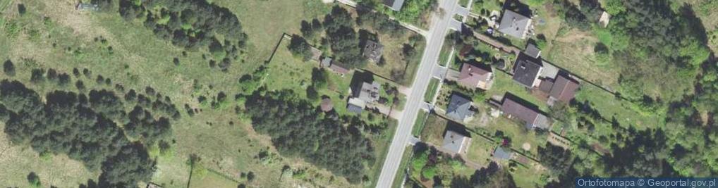 Zdjęcie satelitarne Łazowska ul.
