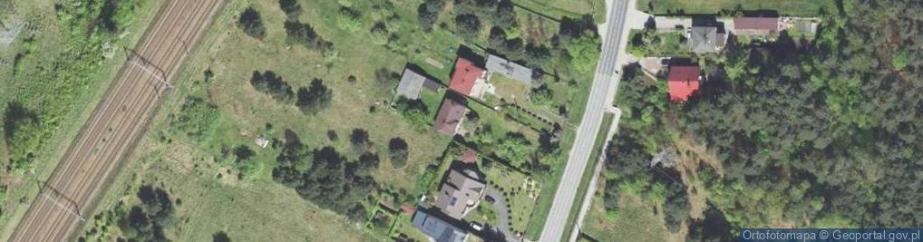 Zdjęcie satelitarne Łazowska ul.