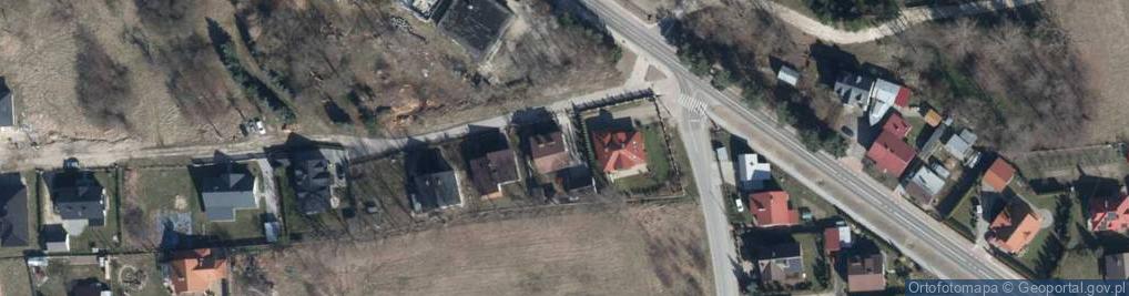 Zdjęcie satelitarne Lawendowa ul.