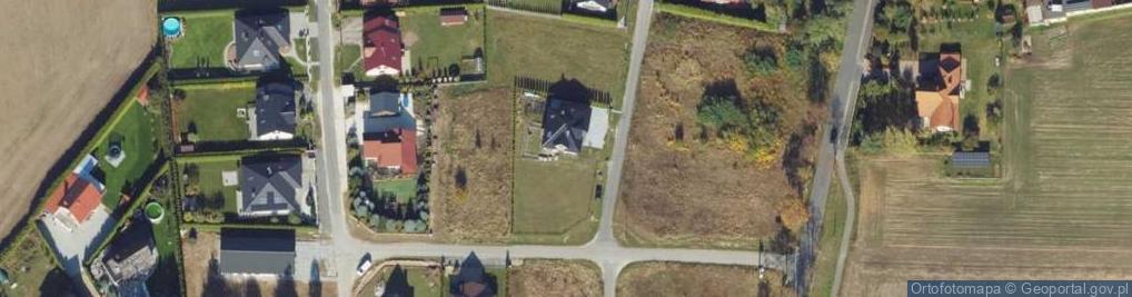 Zdjęcie satelitarne Lawendowa ul.