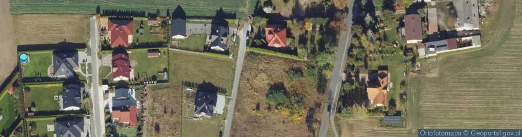 Zdjęcie satelitarne Lawendowa ul.