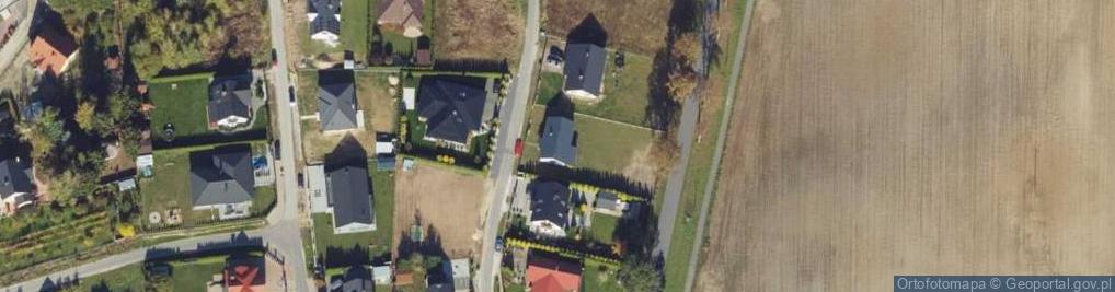 Zdjęcie satelitarne Lawendowa ul.