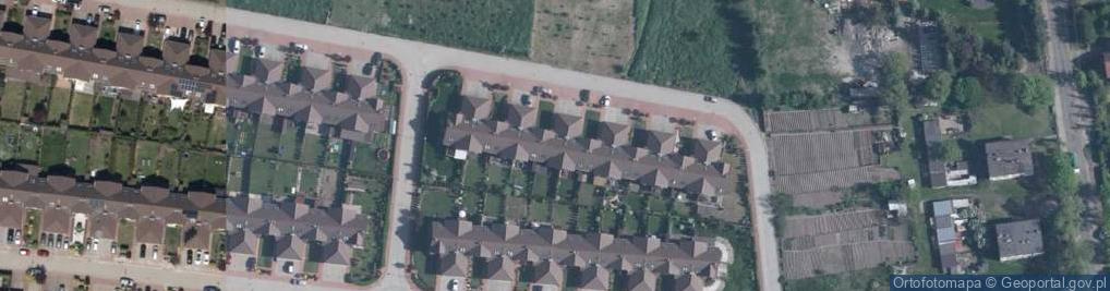 Zdjęcie satelitarne Lazurowa ul.