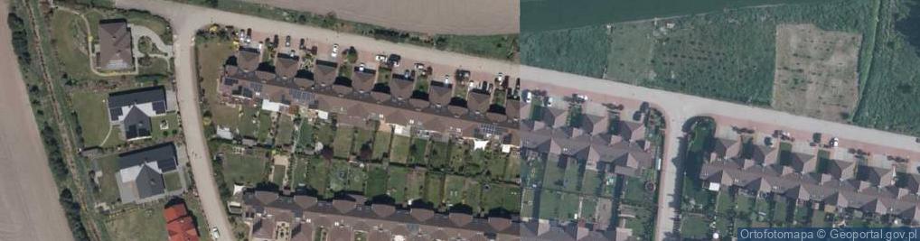 Zdjęcie satelitarne Lazurowa ul.