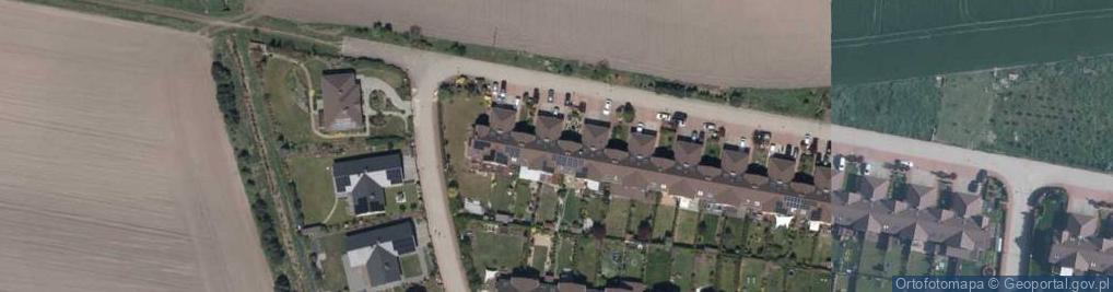 Zdjęcie satelitarne Lazurowa ul.