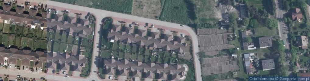 Zdjęcie satelitarne Lazurowa ul.