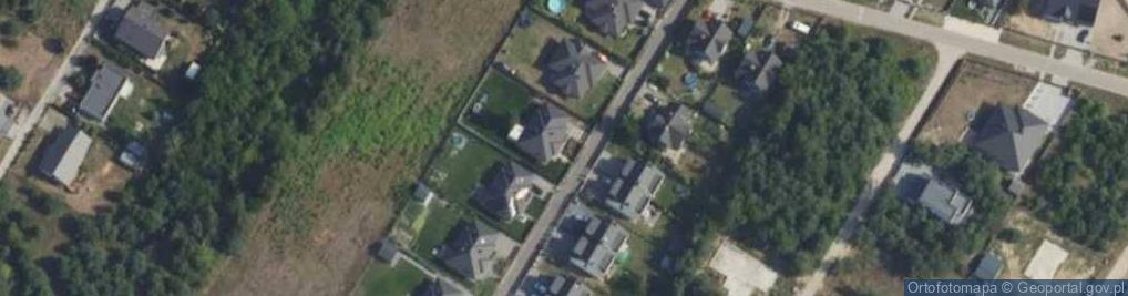 Zdjęcie satelitarne Lazurowa ul.