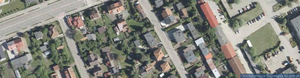 Zdjęcie satelitarne Łąkowa ul.