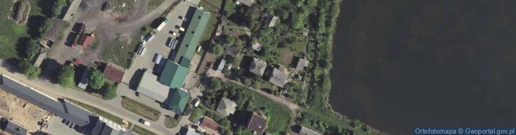 Zdjęcie satelitarne Łabędzia ul.