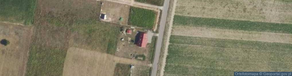 Zdjęcie satelitarne Łabędzia ul.