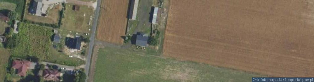 Zdjęcie satelitarne Łabędzia ul.