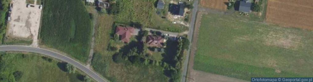 Zdjęcie satelitarne Łabędzia ul.