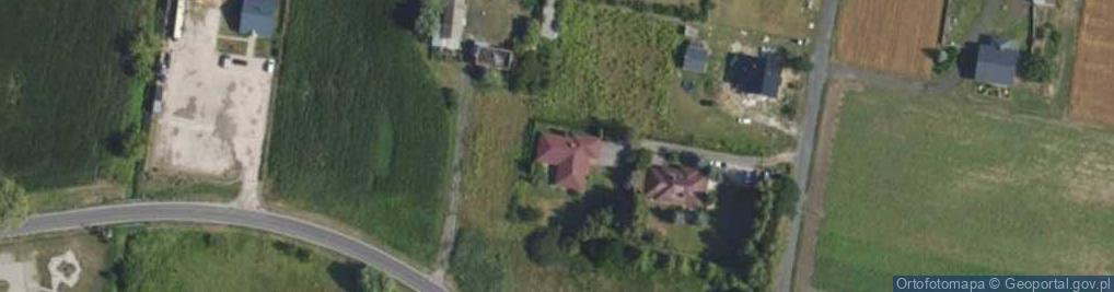 Zdjęcie satelitarne Łabędzia ul.