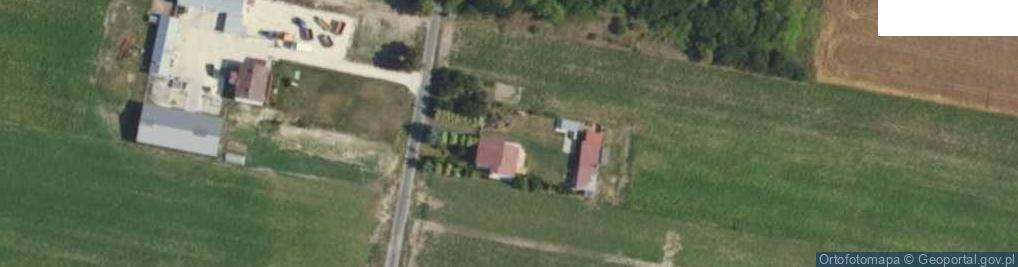 Zdjęcie satelitarne Łabędzia ul.