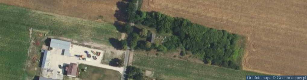 Zdjęcie satelitarne Łabędzia ul.