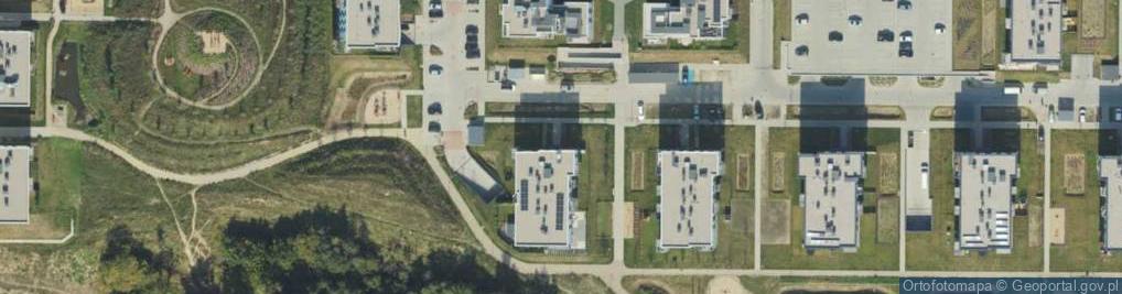 Zdjęcie satelitarne Lawendowe Wzgórze ul.