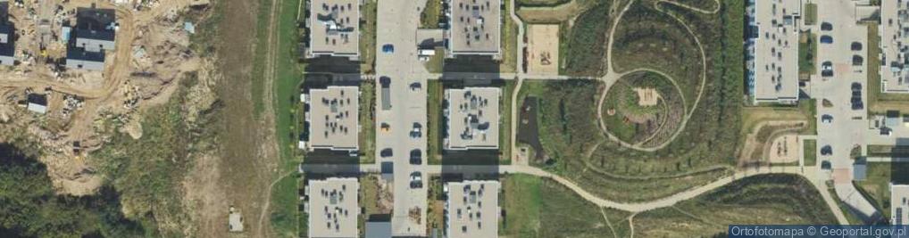 Zdjęcie satelitarne Lawendowe Wzgórze ul.