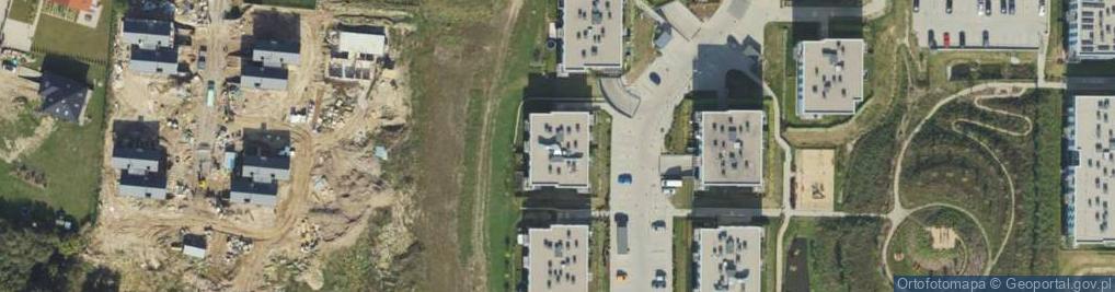 Zdjęcie satelitarne Lawendowe Wzgórze ul.