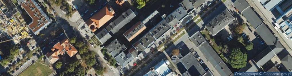 Zdjęcie satelitarne Łąkowa ul.