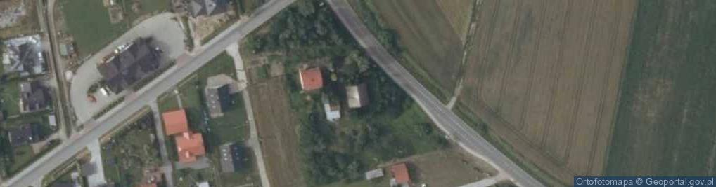 Zdjęcie satelitarne Łapanowska ul.