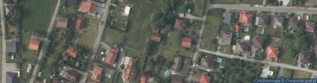 Zdjęcie satelitarne Łapanowska ul.