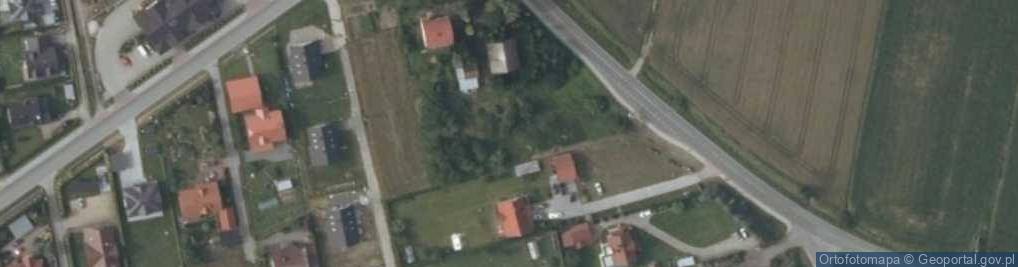 Zdjęcie satelitarne Łapanowska ul.