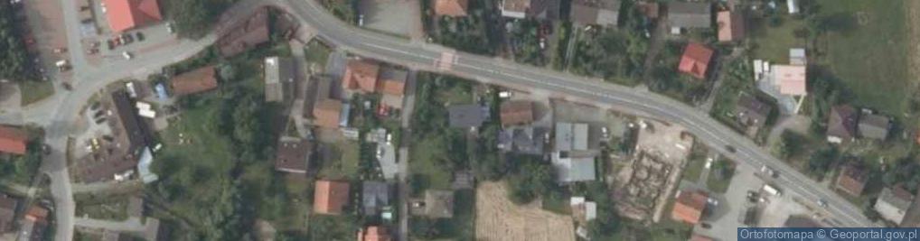 Zdjęcie satelitarne Łapanowska ul.