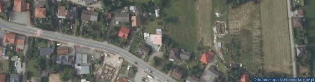 Zdjęcie satelitarne Łapanowska ul.