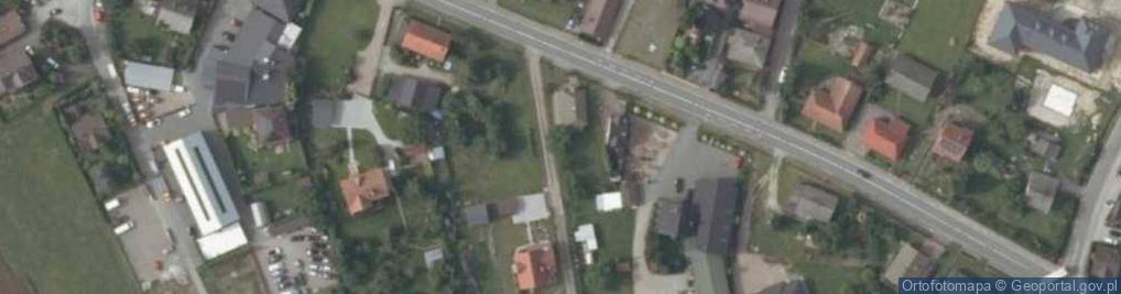 Zdjęcie satelitarne Łapanowska ul.