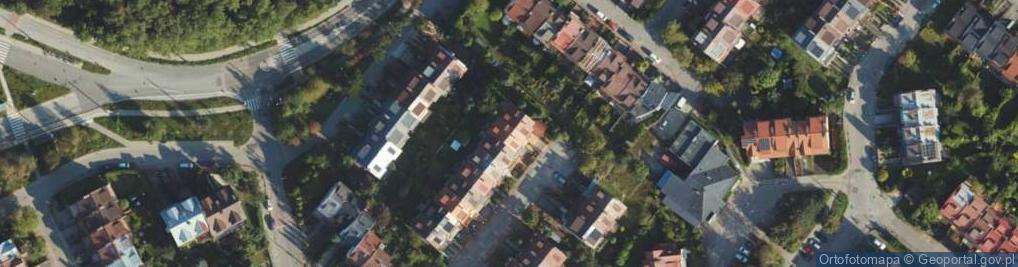 Zdjęcie satelitarne Laurowa ul.