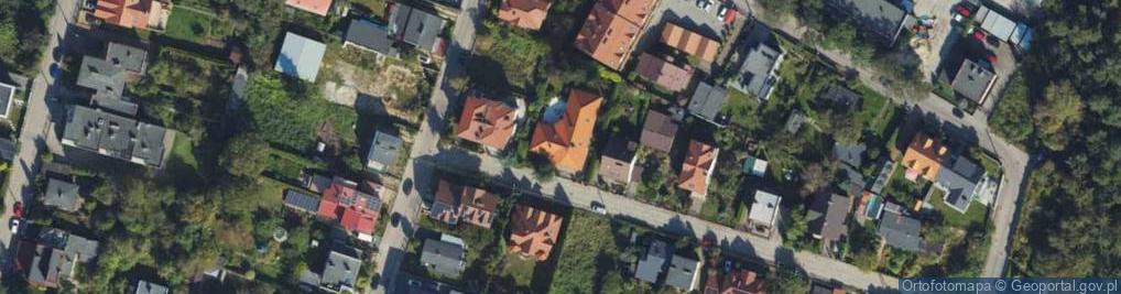 Zdjęcie satelitarne Łączna ul.