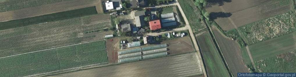 Zdjęcie satelitarne Lawendowa ul.