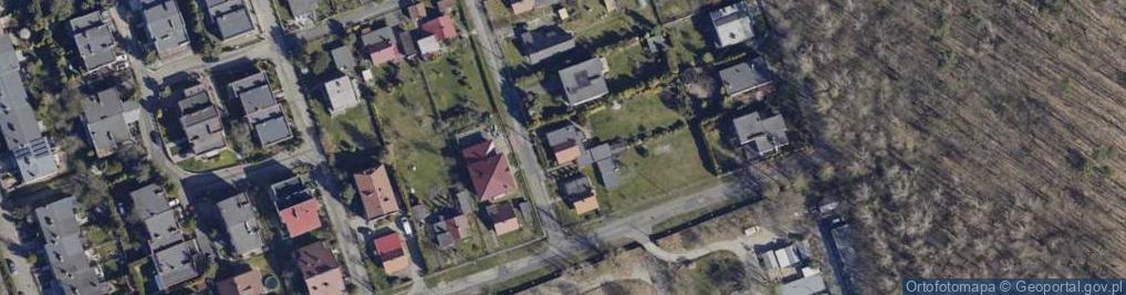 Zdjęcie satelitarne Las Łabędzki ul.