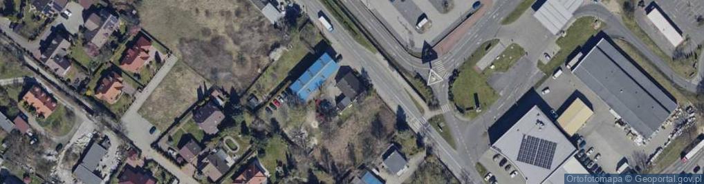 Zdjęcie satelitarne Łabędzka ul.