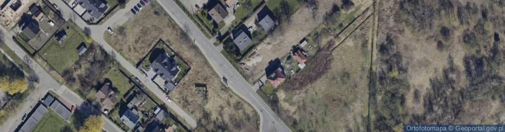 Zdjęcie satelitarne Łabędzka ul.