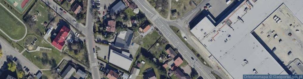 Zdjęcie satelitarne Łabędzka ul.