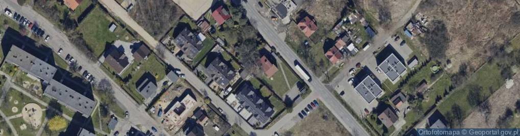 Zdjęcie satelitarne Łabędzka ul.