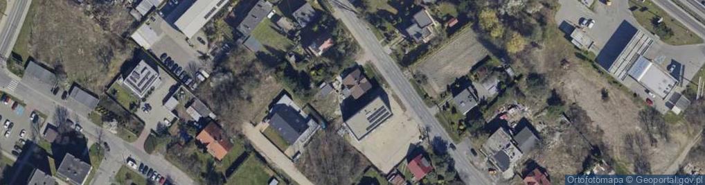 Zdjęcie satelitarne Łabędzka ul.