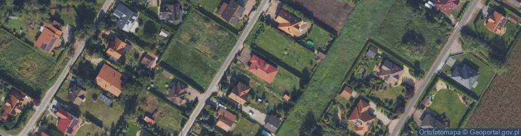 Zdjęcie satelitarne Łabędzia ul.
