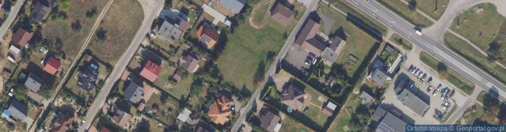 Zdjęcie satelitarne Łabędzia ul.