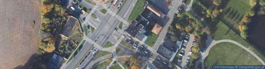 Zdjęcie satelitarne Łaskiego Jana, kanc. ul.
