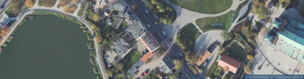Zdjęcie satelitarne Łaskiego Jana, kanc. ul.