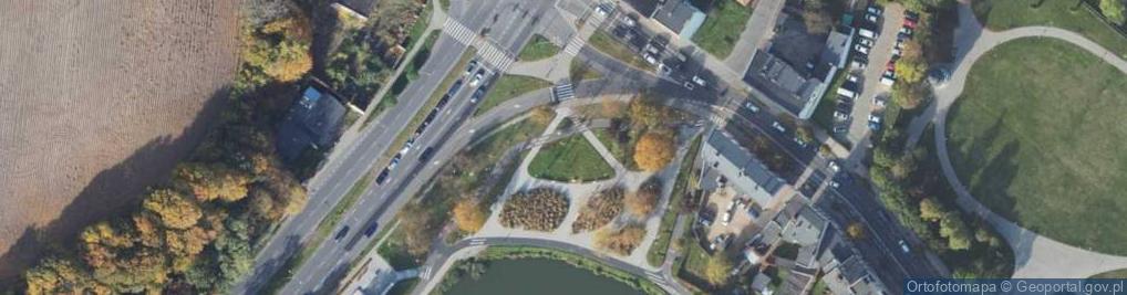 Zdjęcie satelitarne Łaskiego Jana, kanc. ul.