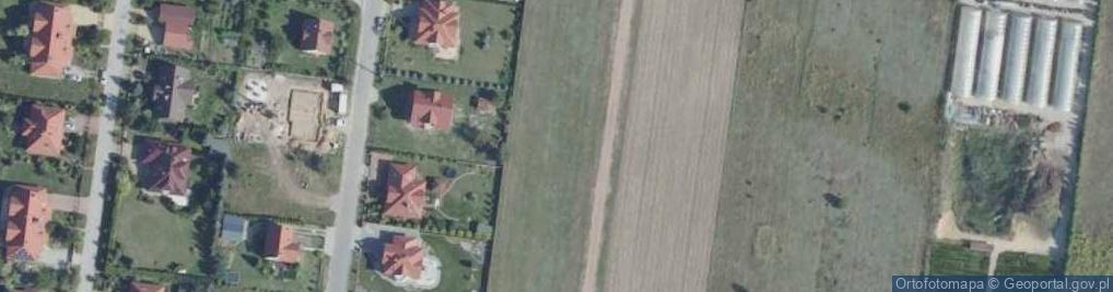 Zdjęcie satelitarne Lawendowa ul.
