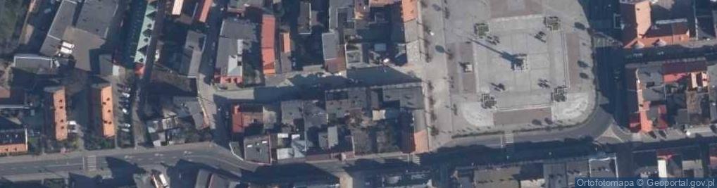 Zdjęcie satelitarne Łazienna ul.