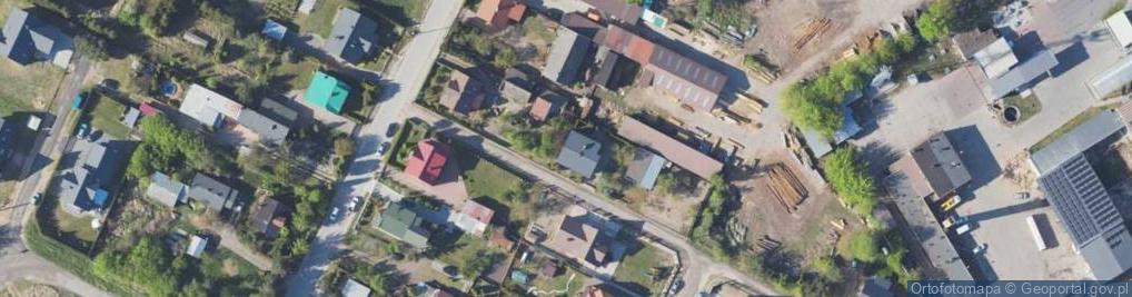 Zdjęcie satelitarne Łakińskiego Józefa ul.