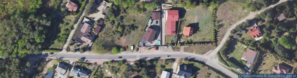 Zdjęcie satelitarne Łącka ul.