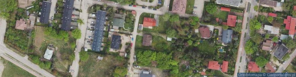 Zdjęcie satelitarne Lawendowa ul.