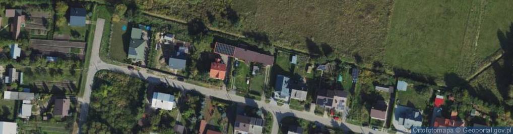 Zdjęcie satelitarne Łabędzia ul.
